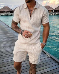 Vero – Tweedelige Set met Polo & Short voor Heren